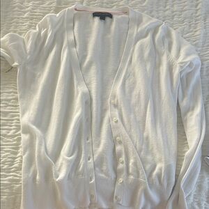 Banana Republic Cream Cardigan Sweater